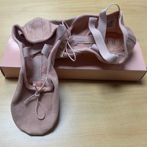 Zenith Split-Sole Canvas Ballet Shoes